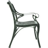 vidaXL Vrtna klop 102 cm liti aluminij zelene barve | Shoptok.si