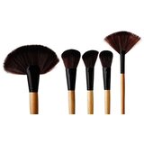  24-delni set kistova za šminkanje u crnoj boji | shoptok.hr