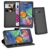 Cadorabo Ohišje, združljivo z Samsung Galaxy A7 2015 v oksidna črna - Zaščitni ovitek z magnetnim zapiranjem, stoječo funkcijo in režo za kartice, (20550278) | Shoptok.si