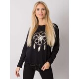 RUE PARIS Blouse-RV-BZ-7200.30P-black | Shoptok.si