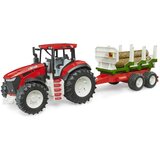 Bruder Roadmax traktor s prikolico in hlodi Cene