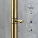 ELITE EDITION Kuhinjska armatura za pomivalno korito - KF1044 — Brušeno zlato | Shoptok.si