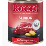 Rocco Ekonomično pakiranje: Senior 24 x 800 g - Govedina i krumpir