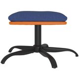  Tabure plavi 60x60x36 cm od tkanine i umjetne kože | shoptok.hr