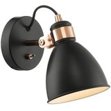  Där Lighting FRE0722 - Zidni spot FREDERICK 1xE14/40W/230V, u crnoj boji | Eponuda.com