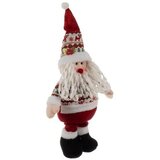 Ruhhy božićna figura Djed Mraz s teleskopskim nogama 60&amp;ndash;95 cm Slike