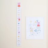Peppa Pig dječji zidni metar za mjerenje visine 70–150 cm | shoptok.hr
