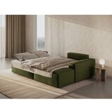 Micadoni Tamno zelena sklopiva kutna garnitura od bouclé tkanine (s desnim kutom) Jodie – Home | shoptok.hr