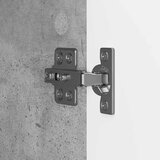  Kreveta Betonska siva 89 x 34,5 x 80 cm Konstruirano drvo | shoptok.hr