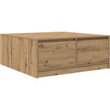  Stol za kavu s ladicama artisan hrast 100x100x40 cm | Eponuda.com
