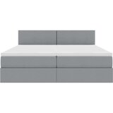  Postelja s shranjevanjem Svetlo siva 180 x 200 cm Umjetno usnje, (5000100263) | Shoptok.si