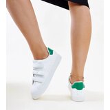 Gemre White and green velcro sneakers Samala | shoptok.hr