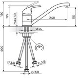 Rosan baterija J381003 sudopera 3cevi | Eponuda.com