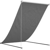 Tenda na uvlačenje antracit 150 x 150 cm od tkanine i čelika | shoptok.hr