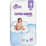 Violeta® pleničke cotton premium velikost 4 maxi (7-18 kg) 58 kosov Cene