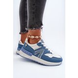 Boto Women's Blue Faux Leather Jeans Sneakers Vinelli | ePonuda.com