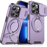  Torbica camshield ring stand za iphone 13 pro 6.1 ljubicasta Cene