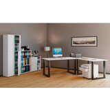 MID.YOU Kotna Pisalna Miza Lona, Bela, Črna | Shoptok.si