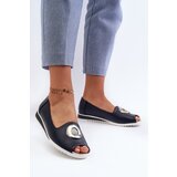 Boto Women's Pumps with Eco Leather Decoration Navy Blue Biolita | shoptok.hr