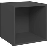 vidaXL TV ormarići 4 kom sivi 37 x 35 x 37 cm od iverice | shoptok.hr