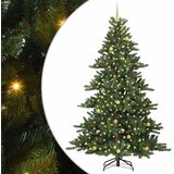  Umjetno božićno drvce s nogom Zelena 240 cm PVC i čelik | shoptok.hr