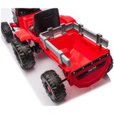 Traktor Akumulatorski traktor s prikolico CH9959B - rdeč | Shoptok.si