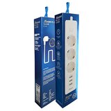 X Wave kablovi produžni sa 3 UTICNICE/3 USB dužina 1.8M + prekidač | Eponuda.com