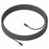 Logitech MeetUp Mikrofonski kabl Graphite, 10m
