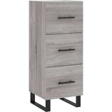 vidaXL Komoda boja hrasta sonome 34 5x34x90 cm od konstruiranog drva | shoptok.hr