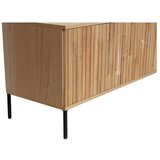WOOOD TV komoda od punog hrasta u prirodnoj boji 150x56 cm Gravure – | shoptok.hr