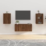 vidaXL Zidni TV ormarići 2 kom boja smeđeg hrasta 40x34,5x60 cm Cijene
