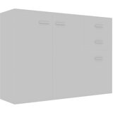  Komoda siva 105 x 30 x 75 cm od konstruiranog drva | shoptok.hr