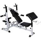  Klupa za dizanje utega sa stalkom i setom utega 120 kg | Eponuda.com