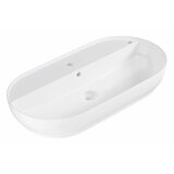 Grohe 103571SH00 Essence 80 x 40 cm ovalni nadpultni umivalnik z odprtino za armaturo Slike