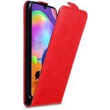 Cadorabo Ohišje, združljivo z Samsung Galaxy A31 v rdeče jabolko - Zaščitni ovitek v obliki flipa z magnetnim zapiranjem, (20562672) | Shoptok.si