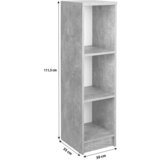Mömax regal 4-you new Yur05, siva, bela | Shoptok.si