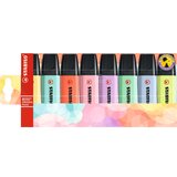 Stabilo Boss Original Pastel V2 osvetljevalec mešanih barv, 8 kos | Shoptok.si