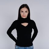 Michael Kors Sweater - V CUT OUT SWTR black | shoptok.hr