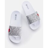 Gemre Gray glitter children's slides Boncoeur | Shoptok.si