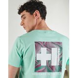 Helvetica Majice s kratkimi rokavi LEE Modra | Shoptok.si
