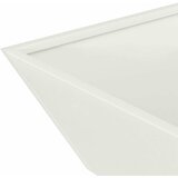  Vrtna saksija Bijelo 50 x 50 x 15 cm Čelična vrata | shoptok.hr