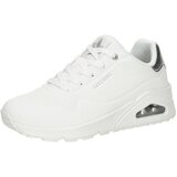 Skechers Nizke superge 'Uno - Golden Air' srebrna / bela | Shoptok.si