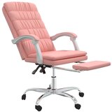  Pisarniški stol roza umetno usnje, (21113853) | Shoptok.si