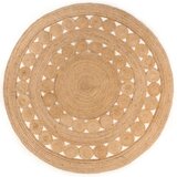  Ukrasni pleteni tepih od jute 210 cm okrugli | Eponuda.com