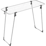 Sušilno stojalo Nano Rörets, 43×110×85 cm, kompaktno s kavljem, z blokirnimi nogami in 9 m sušenja., (5000162579)