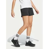 Adidas Športne kratke hlače Essentials Small Logo JH3685 Črna Loose Fit