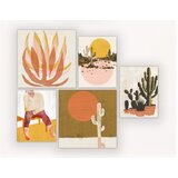 Dekordom slika pizza box 5u1 TOIS33875 cactus Cene