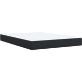 vidaXL Krevet s oprugama i madracem crni 140 x 190 cm od umjetne kože | shoptok.hr