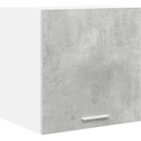 Viseći ormarić 2 pcs Beton siva i bijela 40 x 31 x 40 cm | Eponuda.com