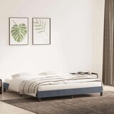 vidaXL Okvir kreveta bez madraca tamno sivi 180x210 cm baršun | shoptok.hr